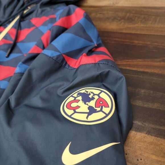 Nike Club America Water Repel Soccer/Football Jacket Windrunner Men’s Size S - Picture 2 of 10